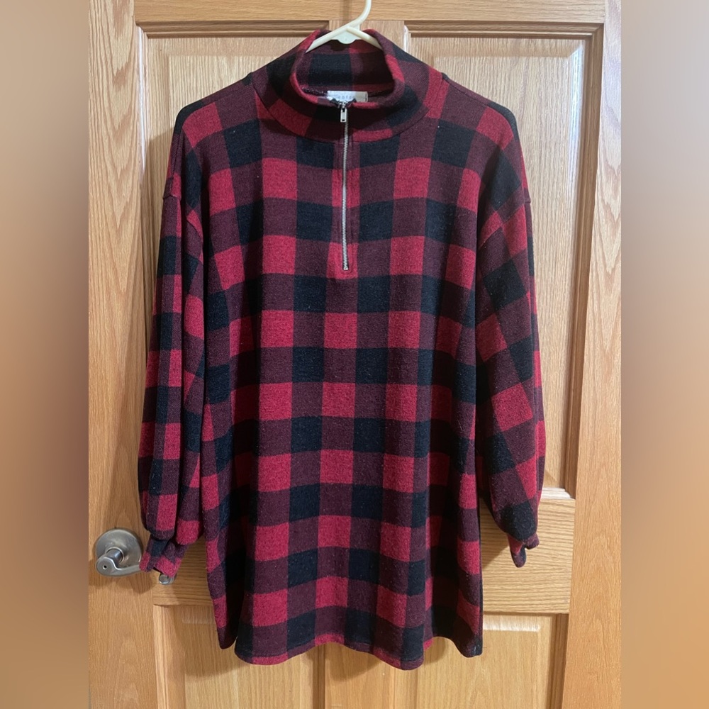 Women’s Entro Brand Flannel Pullover
